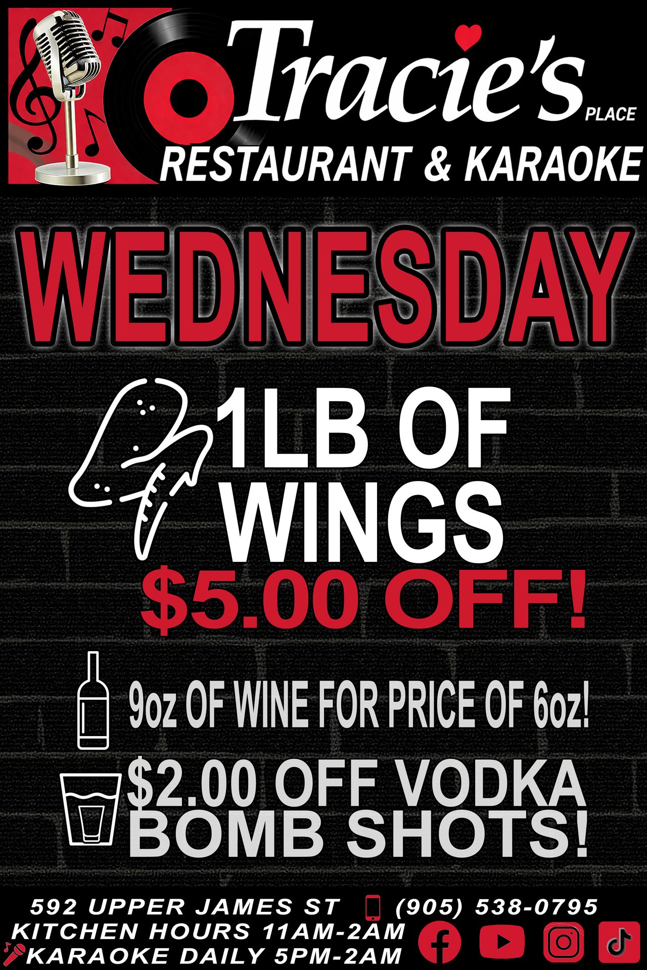 Wednesday Specials