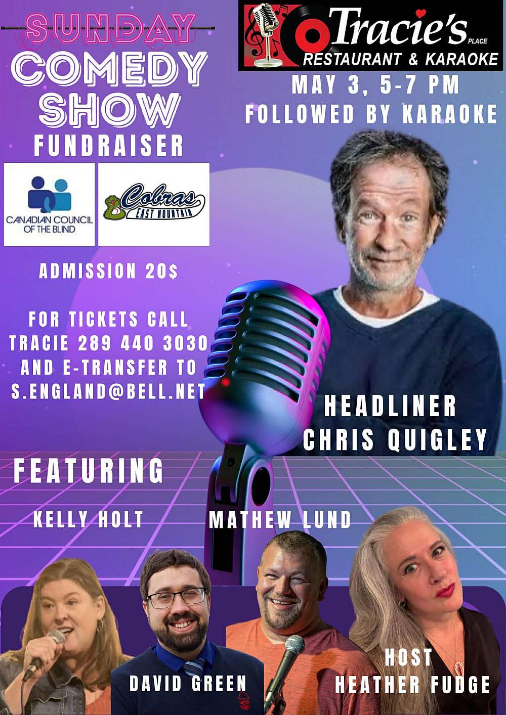 COMEDY FUNDRAISER